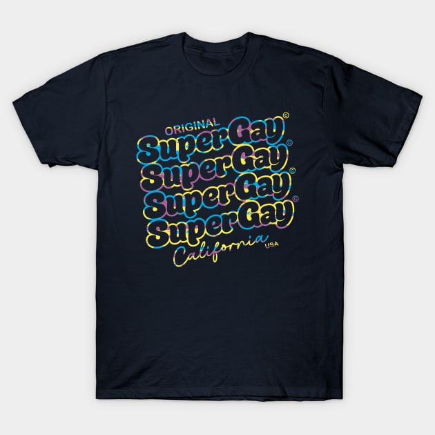 SuperGay branded (Refreshers Candy) T-Shirt by SuperGay Clothing
